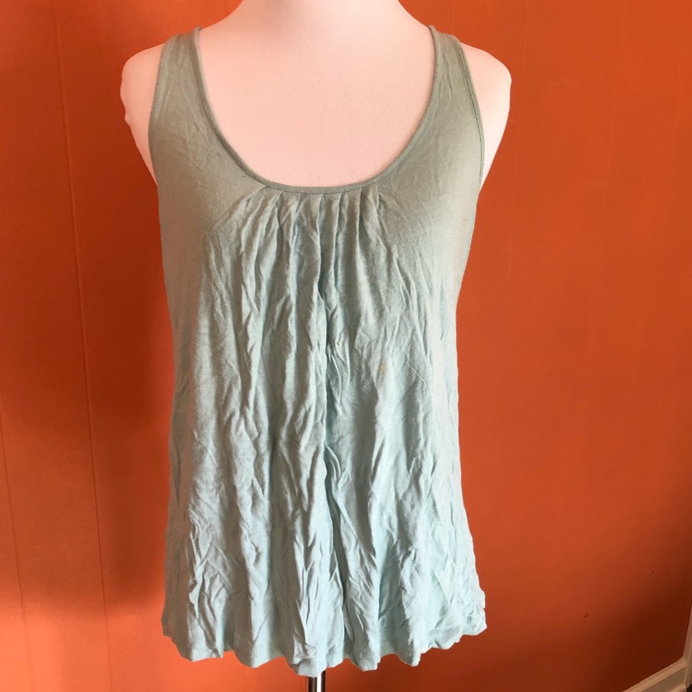 Anthropologie tank top light blue size small
